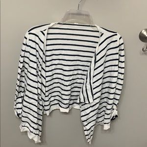 Striped cardigan